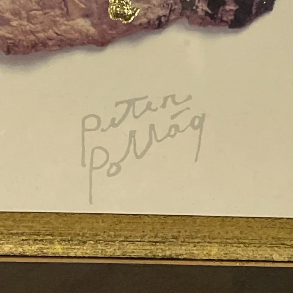 PETER POLLAG Rider/Reiter 1970 Painting